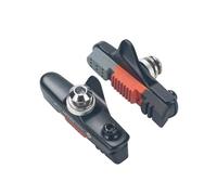 ARUPMN Ganasce Freno per Bici con vaschetta per Fango Cerchio Silenzioso Freno per Ruota attrito Pastiglie Freno per Bicicletta Foglio di Gomma sostituibile(Black)