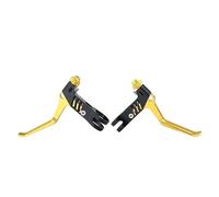 ARUPMN Tamburo Posteriori per Bicicletta Leva del Freno a V per Bicicletta Pieghevole Accessori per Bici con Leva del Freno per Bicicletta da Strada in Lega di Alluminio Cava CNC da 22,2 mm(Golden)