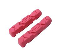 ARUPMN Tamburo Posteriori per Bicicletta Pastiglie Freno per Ruote in Carbonio Accessori per Bici da Strada per Freni a Cerchio in Lega per Bicicletta(Alloy Rim Pink)