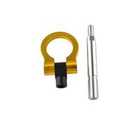 ARUPMN Tow Hook Adatto per Tesla Model 3 Gancio di Traino Rotondo Accessorio per Auto Traino Migliorato Gancio Traino(Gold)