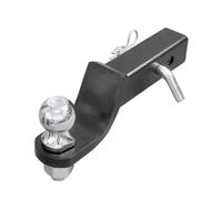ARUPMN Tow Hook Componenti per roulotte con Supporto a Sfera da 2 Pollici - Parti per Camper Perno di Attacco Incluso Accessori per Camper Gancio Traino(Set with 50mm Ball)