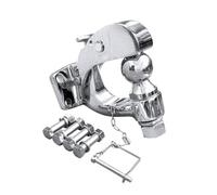 ARUPMN Tow Hook Gancio con Gancio a Perno con Gancio di Traino per Auto da Traino a Sfera da 2 Pollici Parti per Camper Accessori per Camper, roulotte Gancio Traino(with 50mm Ball)