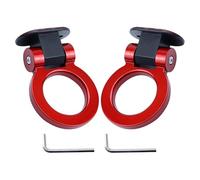 ARUPMN Tow Hook Gancio di Traino per rimorchio Decorativo Universale da 2 Pezzi per la Modifica dell'auto Gancio di Traino per Decorazioni Esterne per Veicoli in Materiale ABS Gancio Traino
