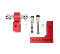 ARUPMN Tow Hook Gancio di Traino Regolabile con capacità di 12500 libbre, Supporto a Sfera, Gancio di trazione per Camion Pesanti da 2 Pollici, Ricevitore Gancio Traino(B)