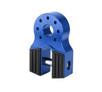 ARUPMN Tow Hook Gancio per verricello Connettore per argano Compatibile con grillo per verricello per Veicoli Fuoristrada Grillo a Collegamento Piatto in Alluminio Gancio Traino(B)