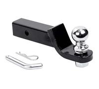 ARUPMN Tow Hook Kit di avviamento per rimorchio da 2 Pollici con Supporto Quadrato e sferico da 2 Pollici. Sfera per rimorchio da 2 Pollici con Perno da 5/8" Gancio Traino