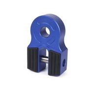 ARUPMN Tow Hook Supporto per Gancio di Traino Piatto Universale da 16000 libbre con Perno in Ferro e Protezione in Gomma per camioncino SUV UTV Gancio Traino(Blue)
