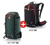 Arva - Airbag Switch Adventure Bundle (Ride 24 + ST 35) - Zaino da valanga One Size