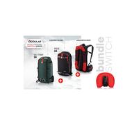 Arva - Set di zaini airbag meccanico - Airbag Switch Adventure Bundle (Ride 24 + ST35) - rosso