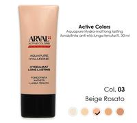 ARVAL Aquapure Hyaluroinc - Hydra-Mat Long Lasting Fondotinta (03 Beige Rosato)