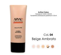 Arval Aquapure Hydra-Natural n. 04 Beige Ambrato 30 ml - Fondotinta