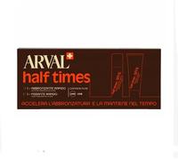 ARVAL HALF TIMES SOLARE ABBRONZATURA RAPIDA 5 FIALE + 5 FISSANTI X 10ML