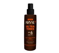 Arval - Half Times Ultra Times SPF6 - Olio Abbronzante Spray - Protezione solare viso,Solari bassa protezione