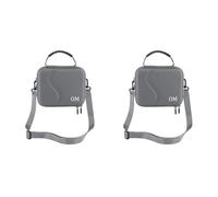 ARVALOLET Borsa per DJI Osmo Mobile 7/7 Pro - Custodia protettiva per Gimbal, grigio, 2 pezzi, Mittelgroße, casual