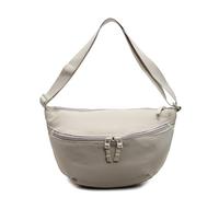 ARVALOLET Donne Crescent Crossbody Bag Regolabile Tela Moda Bum Bag Solido Colore Slouchy Borsa Vita Outdoor Borsa Da Viaggio, bianco, 260.00x150.00x105.00mm/10.24x5.91x4.13inch, casual