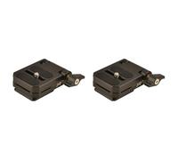 ARVALOLET Piastra a sgancio rapido per fotocamera, in alluminio resistente, arca tipo coda di rondine, compatibile con Canon, Nikon