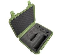 ARVALOLET Robusta custodia impermeabile con protezione in schiuma per Starlink Mini e accessori per viaggi all'aperto, verde, moderno
