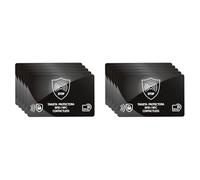 ARVALOLET Set di 5 carte di blocco RFID - Protezione NFC per carte di credito e passaporti, 10 pezzi, 85.50x54.00x1.30mm, casual