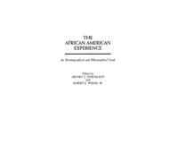 Arvarh E. Strickland Robert E. W The African American Experi (Copertina rigida)