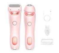 Arvenza Shaver, 2025 New Arvenza Electric Razor, Bikini Shaver, Dual Head Wet & Dry Electric Razors, 2-in-1 Multifunctional Electrics Razor (Pink)
