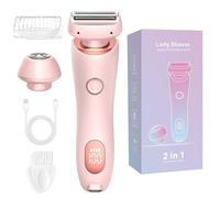 Arvenza Shaver, 2025 New Arvenza Hair Remover Bikini Razor, for Wet and Dry Shaving, with Detachable Blade, for Hair Underarms Legs Arm (Pink)