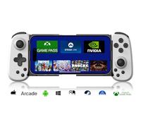 arVin Controller da gioco mobile per iPhone Android con supporto per telefono e luce verde, gamepad wireless per iOS/Samsung/Tablet/Switch/PS4/PC, Xbox Cloud Gaming/PS Remote Play/Steam Link per