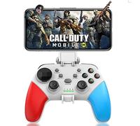 arVin Controller di gioco per iPhone/iOS/Android/PC/Steam Deck con supporto per telefono, Turbo, joystick gamepad wireless per iPhone 15/14/13/iPad/MacBook/Samsung Galaxy/Tablet, Call of Duty, Apex