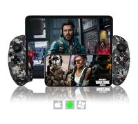 arVin Controller di gioco wireless per iPad/Mini/Air/Samsung Galaxy Tab/Huawei MatePad/Yoga Tab [entro 5-11 pollici] Gamepad Joystick per iPhone 15/14/13 Pro Max/Galaxy 23/22/21/PC/Call of Duty Mobile