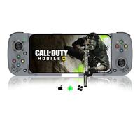 arVin Controller di gioco wireless per iPhone 15, Gamepad Bluetooth con pulsanti posteriori programmabili per iOS/Android/PC, compatibile con Samsung, Xiaomi, Huawei, Realme-COD (grigio)