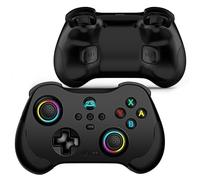 arVin Controller Wireless per Switch/PS3/PS4/Android/iOS/PC Gamepad con Hall Linear Trigger e Rocker/RGB Light/Turbo/Back Key, Supporto Steaming/Cloud Gaming