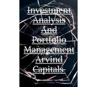 Arvind Upadhyay Investment Analysis And Portfolio Management Arvind (Tascabile)