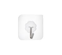 ARVO Ganci autoadesivi - Confezione da 12 ganci adesivi da parete, impermeabili e antiruggine, ganci adesivi per bagno, cucina, porta, parete, senza foratura, portata massima 5 kg
