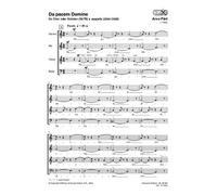 Arvo Pärt-Da pacem Domine