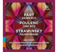 7104024 Audio Cd Arvo Part / Francis Poulenc / Igor Stravinsky - Choral And Orch