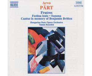 Arvo Pärt Part/Fratres (CD) Album