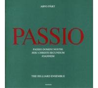 Arvo Pärt Passio (CD) Album