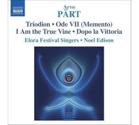 Arvo Pärt Triodion/Ode VII (Memento)/I Am True Vine/Dopo La Vittoria (CD) Album