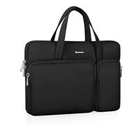 Arvok 15 15,6 16 Pollici Custodia Borsa Porta PC per MacBook Air 15" /MacBook Pro 16", Dell XPS 15 Plus, MacBook Pro A1990 A1707, Custodia per Laptop in Pelle per HP/Dell/Lenovo/Asus/Acer/Samsung