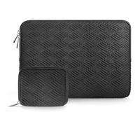 ARVOK 15 15,6 16 Pollici Custodia per Laptop per MacBook Pro 15 Pollici A1990 A1707/MacBook Pro 16 Pollici, Dell XPS 15 Plus, Sleeve per Laptop in Pelle Impermeabile con Borsa Extra, Nero