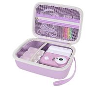 Arvok Custodia per Fotocamera per Bambini compatibile con Uleway, GlobalCrown, GREENKINDER, Ushining, Gofunly - Scatola di Conservazione per Fotocamera Istantanea Mini Digitale (solo custodia) Viola