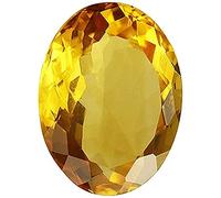 Arwacraft 14.00 Ratti Sunela Stone Original Certified Natural Citrino Success Gemstone O Men & Women (Lab Tested)-B0C1KG54MRNAMZ