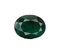 Arwacraft 2,25 Ratty 2.00 carati Colombian Emerald (Panna) pietra preziosa sciolta per uomini e donne Lab - Certificato Mercury Planet Natural Deep Green Crystal Clarity-B0CJ3CLTMRNAMZ
