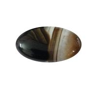 Arwacraft 4.00 Ratti Sulemani Hakik Stone Originale Certificato Naturale Onice Nero Gemma-B0C2D7DMMRNAMZ