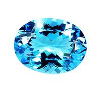 Arwacraft 6,00 topazio blu Ratti certificato forma ovale/taglio gemma genuina per scopo astrologico-B01NBLXQMRNAMZ, Small, Gemma