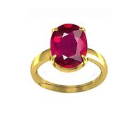 Arwacraft 7.00 carati 8.25 Ratti naturale Aa++ Qualità Birmania Rubino Manik pietra originale (anello regolabile per donne e uomini (Lab - Approvato)-B0DPX7BPMRNAMZ