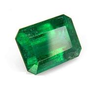 Arwacraft 8,25 Ratti 7,55 carati smeraldo colombiano verde trasparente Panna Stone originale certificato per uomini e donne (Gs46-B0DN18KKMRNAMZ