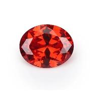 Arwacraft Ciao Internazionale Cubic Zirconia Pietre sfuse Migliore Qualità Forma Ovale Colore Arancione Pietre Sfaccettate 3X5Mm A 15X20Mm 5Pcs-B0CJ7ZKGMRNAMZ