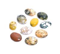 Arwacraft Diaspro oceanico gemme gemme gioielli diaspro marino pietra preziosa astrologica per la luna 14,4 cts-B082PLRZMRNAMZ