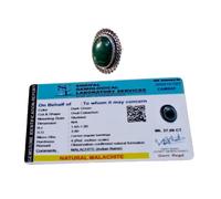 Arwacraft Divinity Certified Malachite Anello regolabile con cristallo per amore - The Gaurdian Of Heart Unisex Ring-B0C6T537MRNAMZ