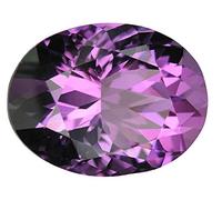 Arwacraft Katela Stone Original 11.25 Ratti 10.27 carati certificata da Ggtl Lab Aaa++ Precious Kathela Loose Gemstone Jamuniya Ratna Pure & Real Natural Amethyst-B0CK5VK2MRNAMZ